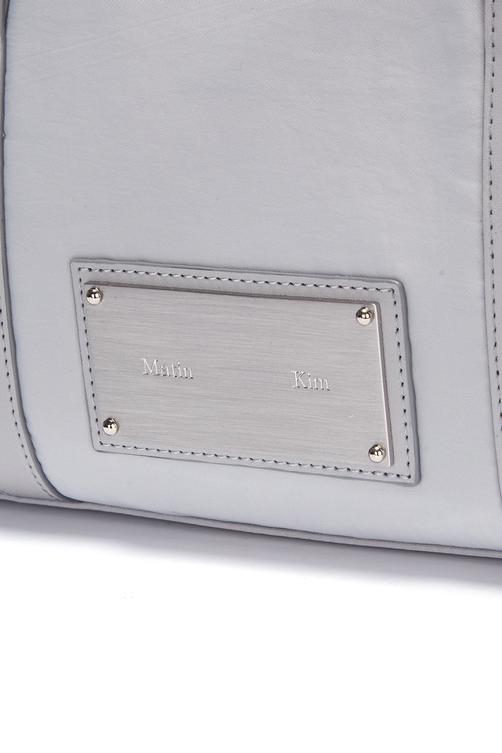 Matinkim Sporty Tote Bag IN Light Grey