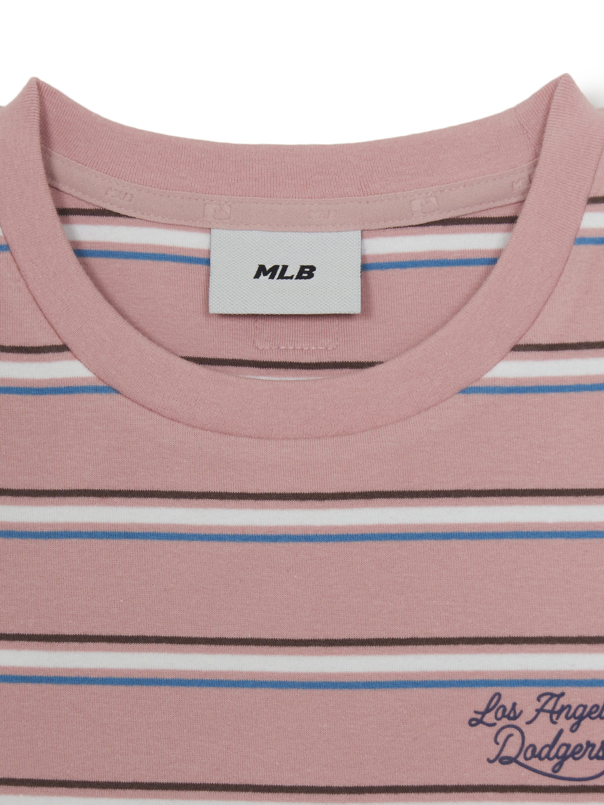 MLB Korea Women's Sportive Stripe Crop T-Shirts