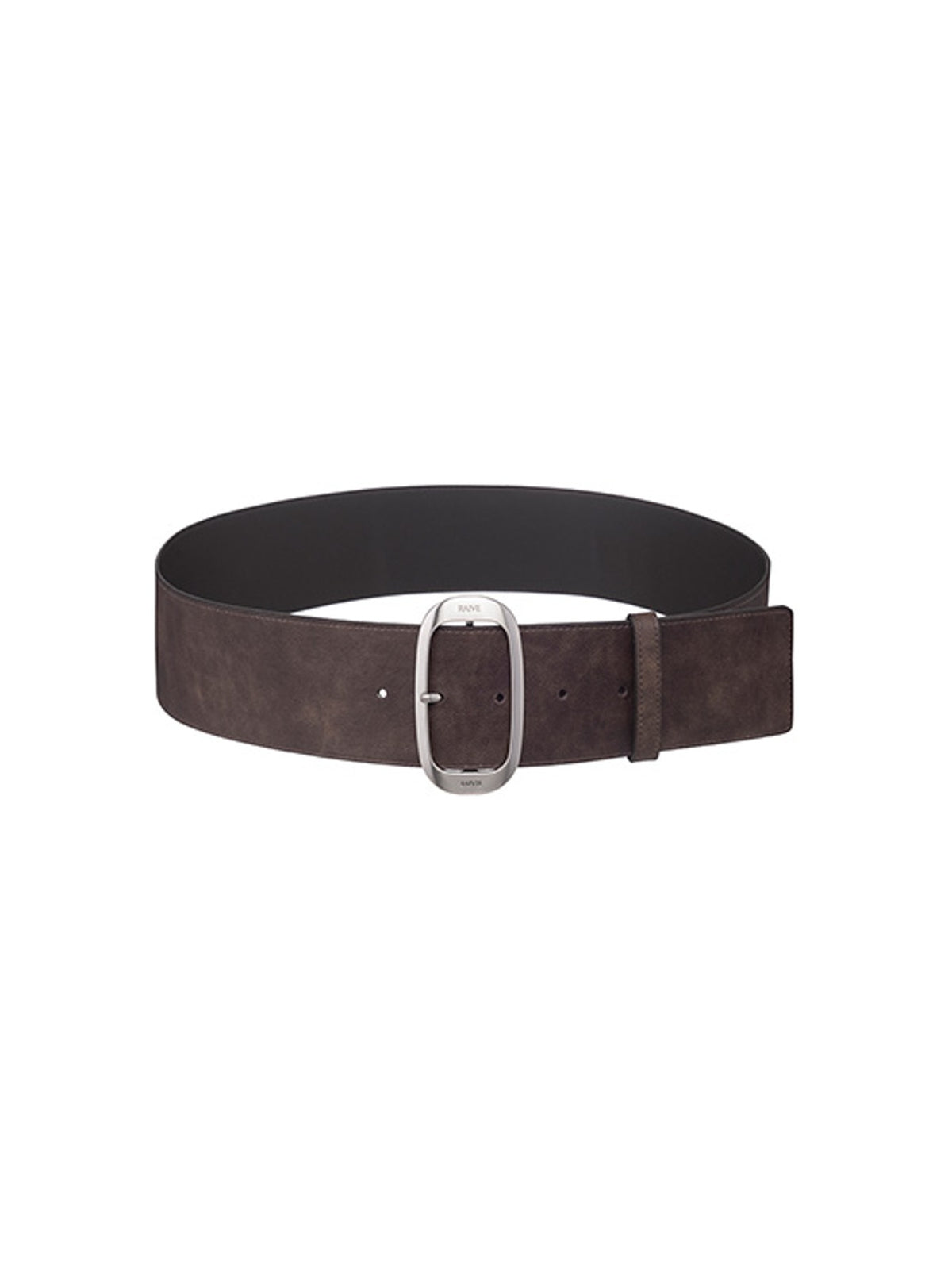 Raive Leather Big Buckle Belt