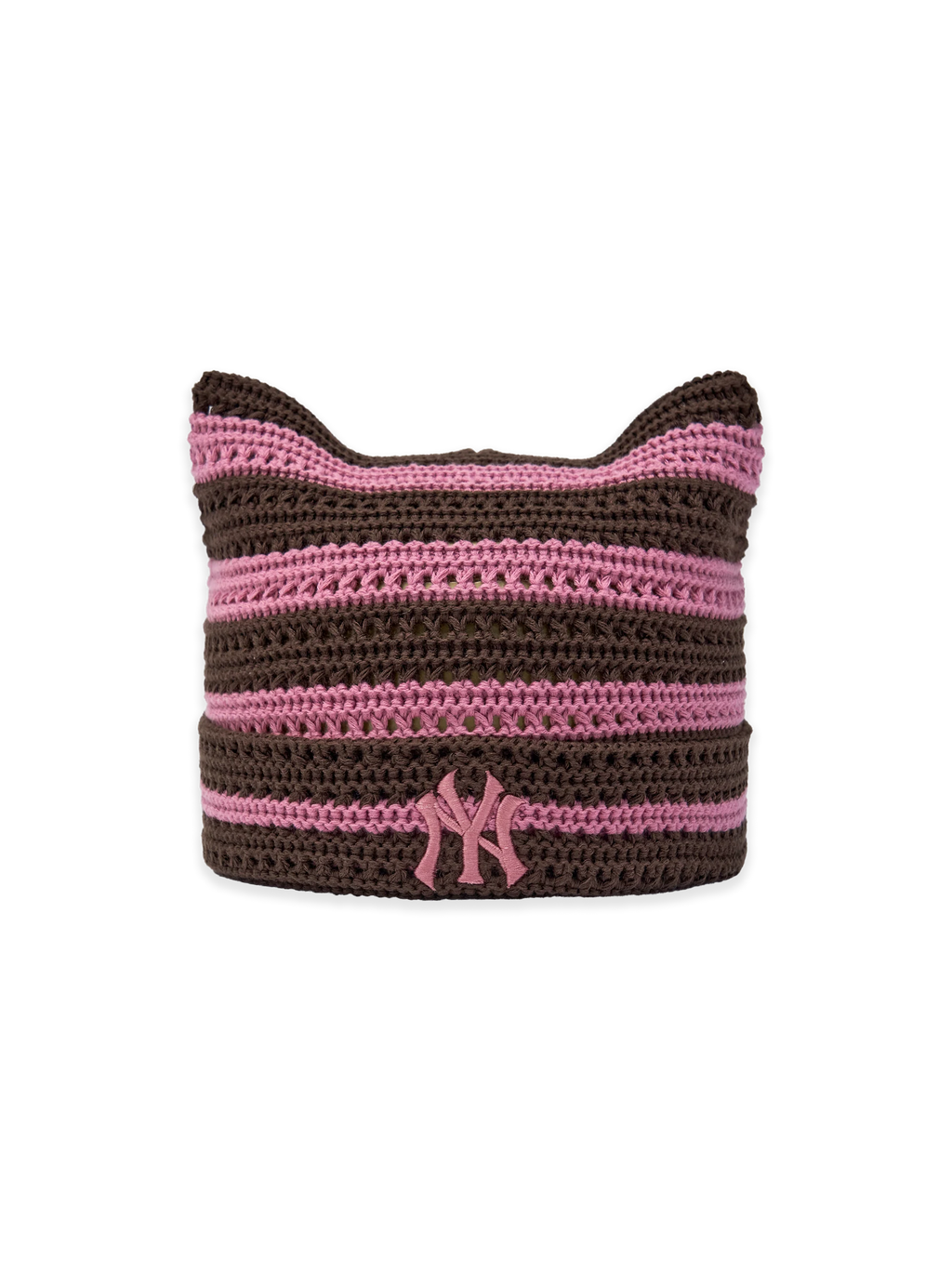 MLB Korea Summer Stripe Meowing Beanie