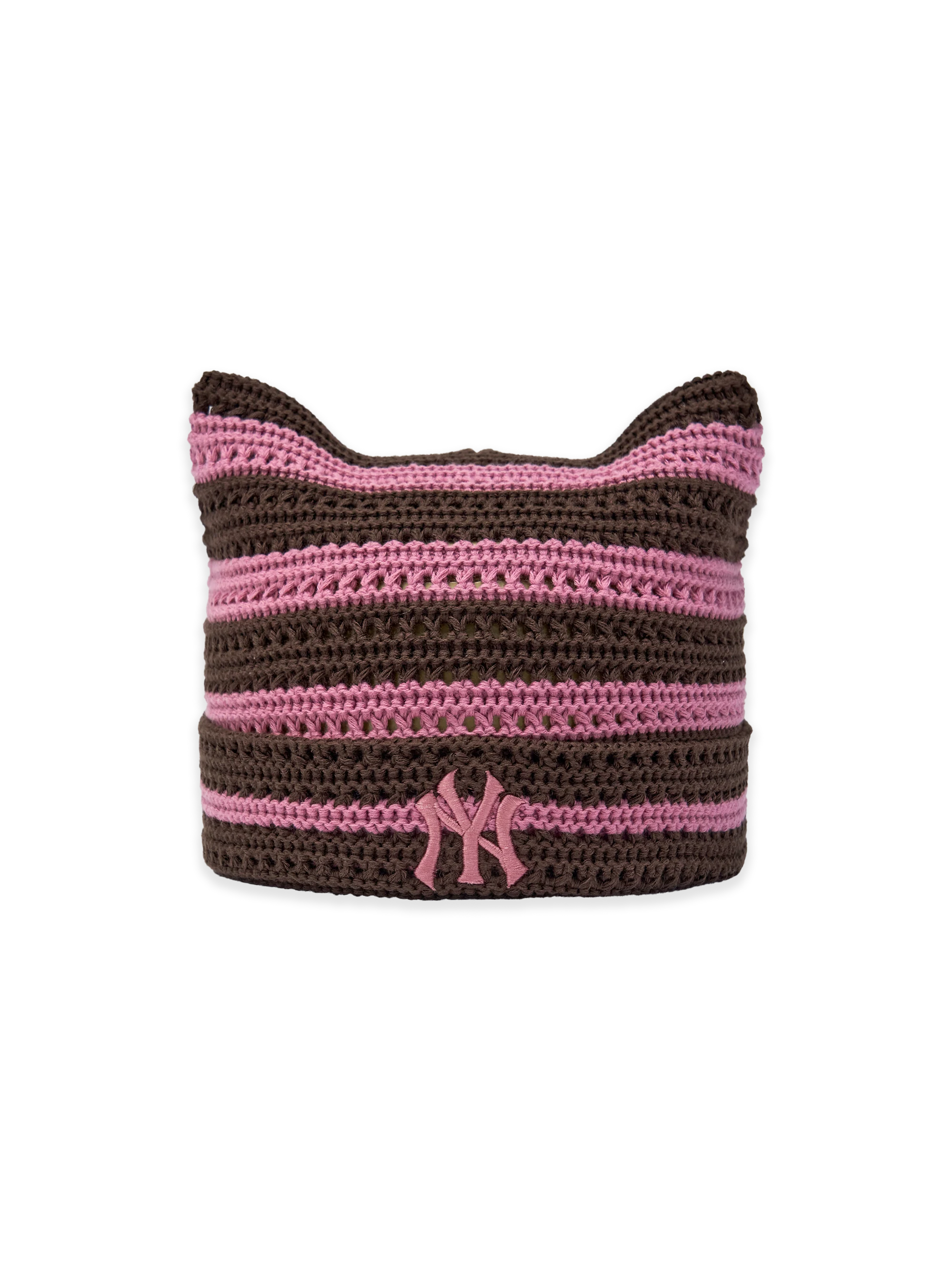 MLB Korea Summer Stripe Meowing Beanie