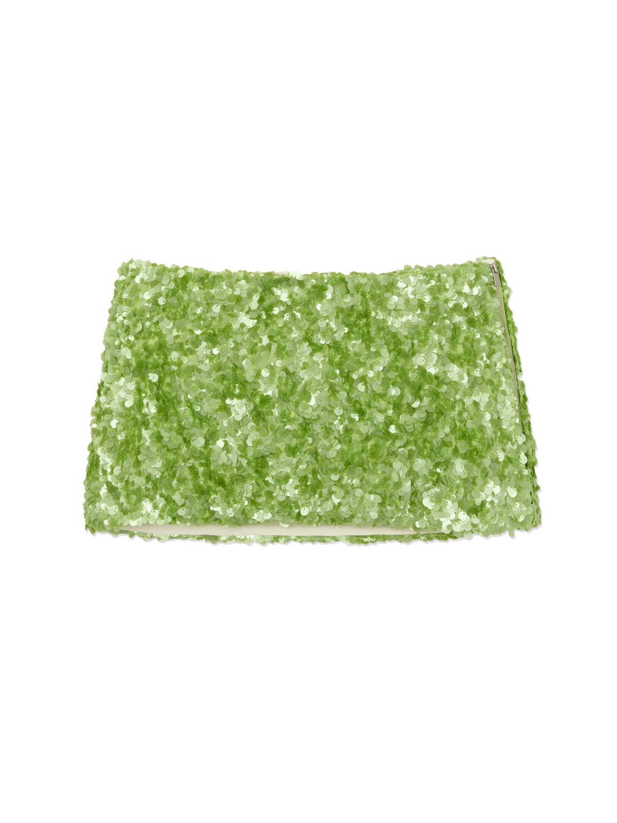GLOWNY Twinkle Mini Skirt (Green)