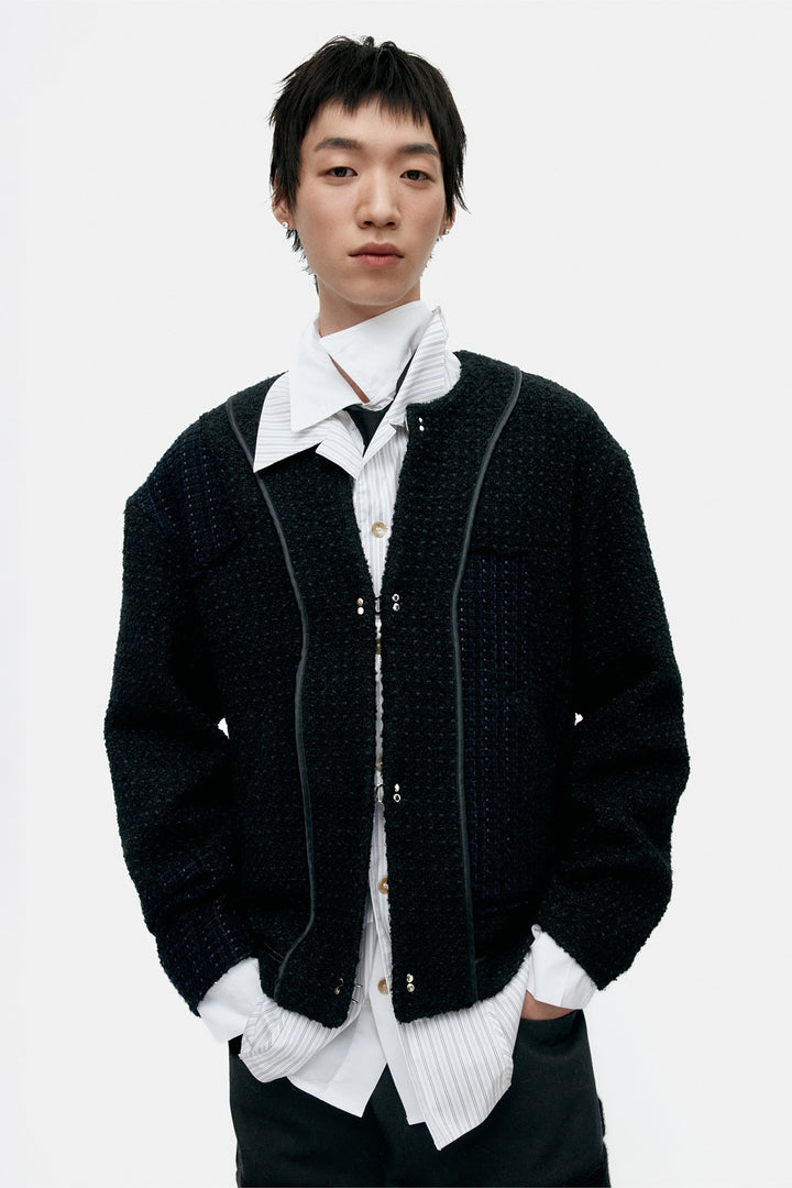 Andersson Bell Unisex Inside Out Tweed Cardigan