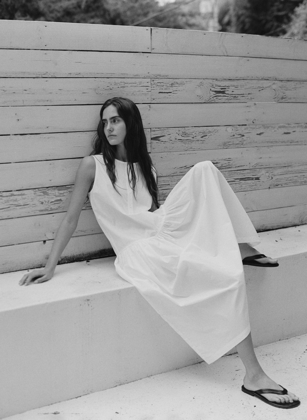 Nothing Written Bare midi one piece (White)
