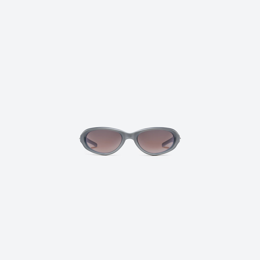 Gentle Monster Soma G13 gray sunglasses, a premium Korean designer fashion accessory