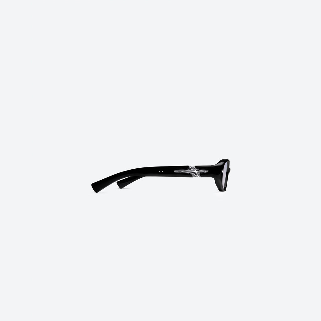 Gentle Monster Kafka 01(V) black sunglasses, premium Korean designer fashion.