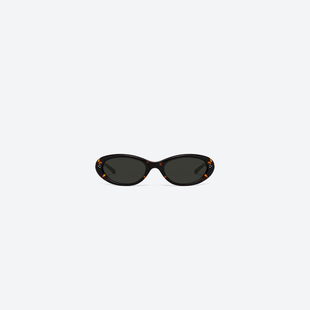 Gentle Monster Cinnamon T9 sunglasses in Tortoise color, showcasing authentic Korean designer fashion.