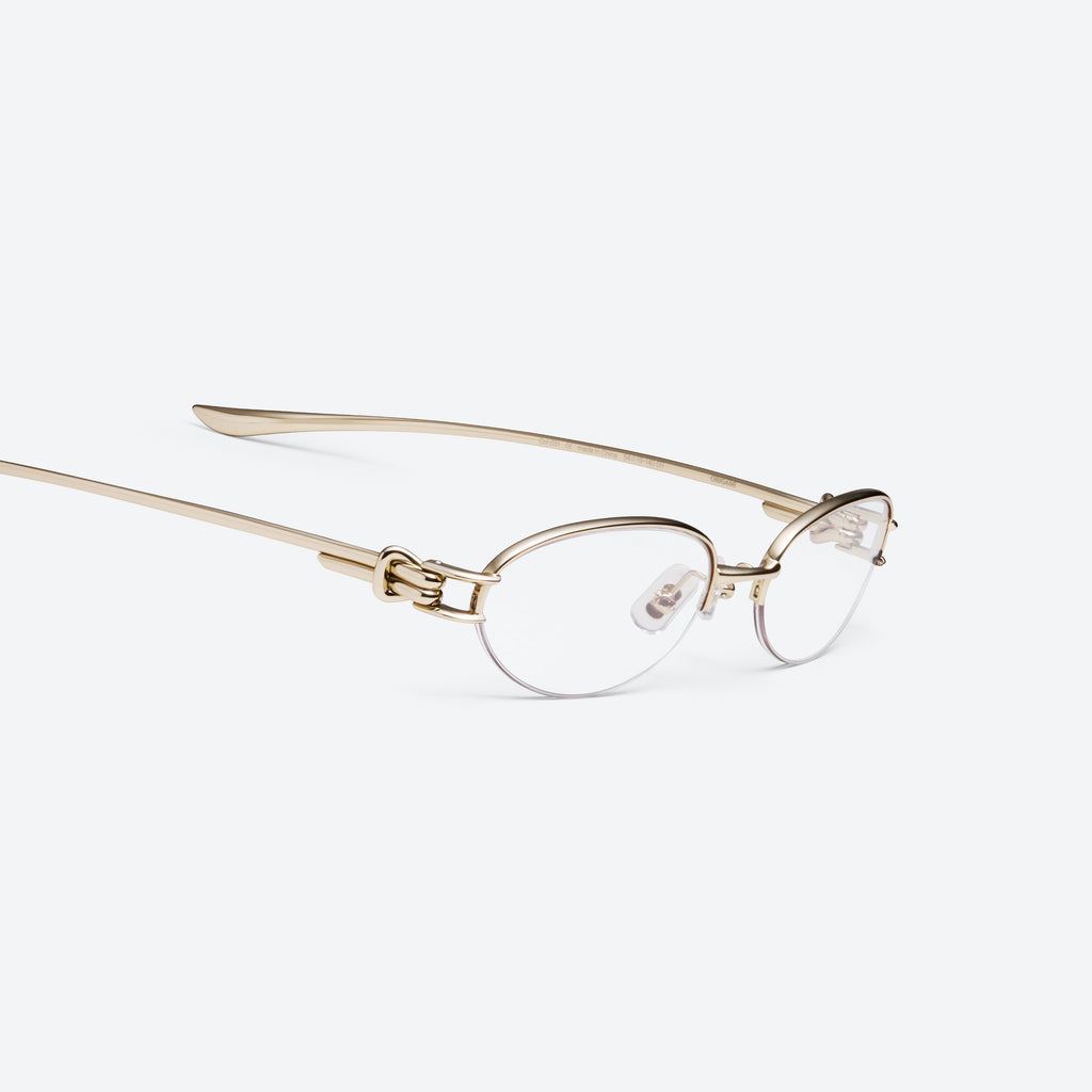 Gentle Monster Origami 031 gold-tone designer sunglasses from ETA Seoul