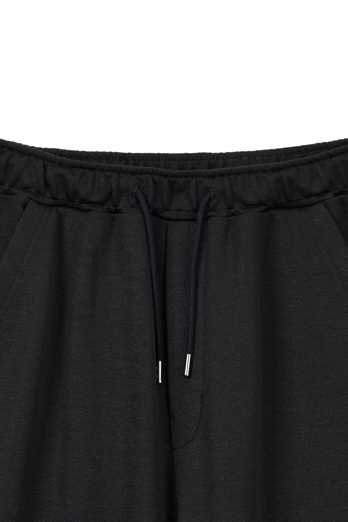 [matinkim] Back Pocket Glitter Sweatpants For Men IN Black