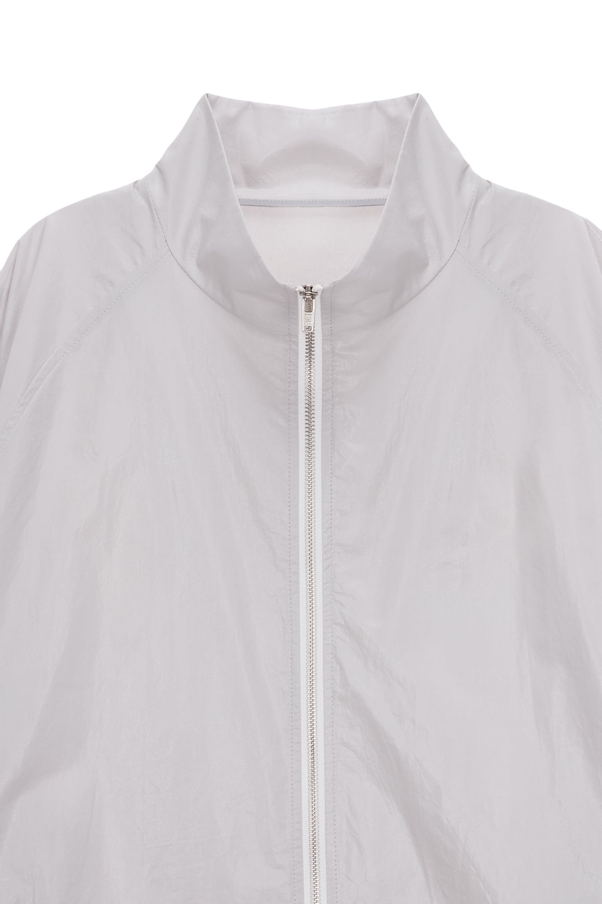 [matinkim] MATIN KIM LOGO COATING JUMPER IN GREY