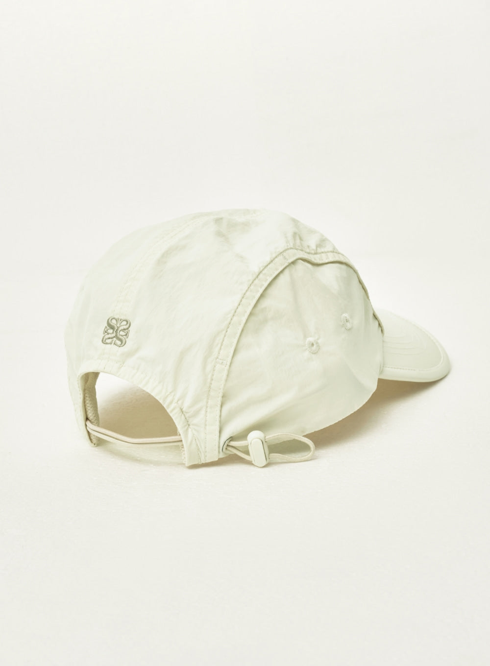 [satur] String 4 Panel Nylon Camp Cap - Cream