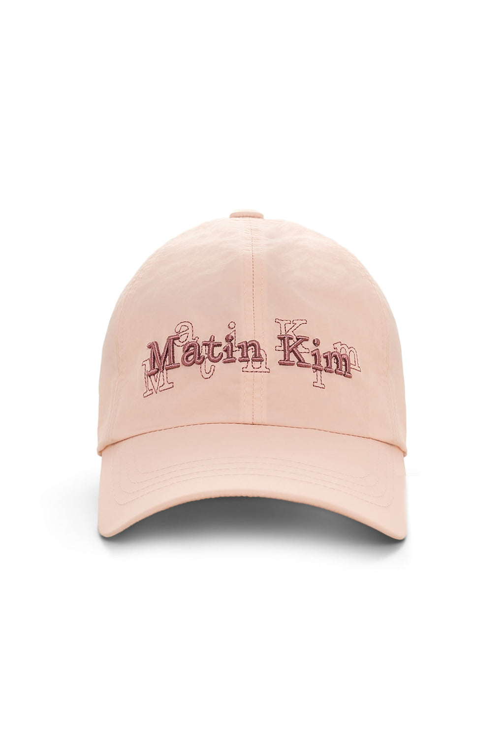 [matinkim] Overlay Logo Ball Cap IN Pink