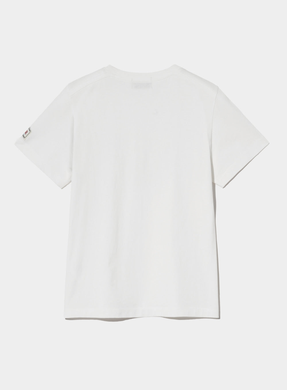 [satur] (W) Classic Logo T-Shirt - White Blue