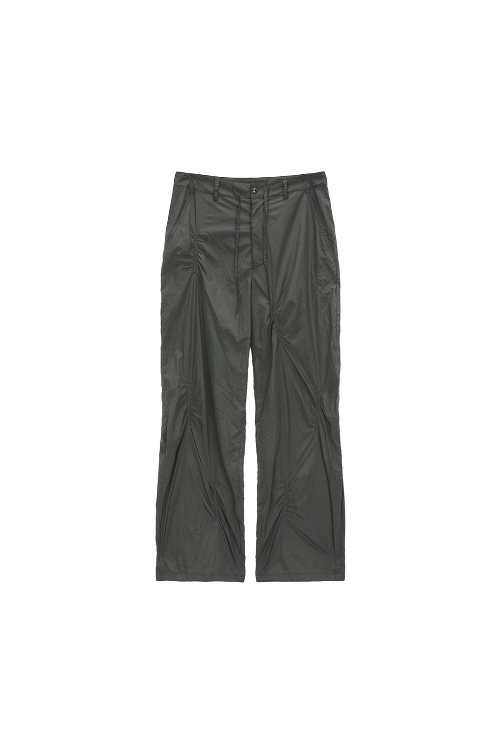 Matinkim Shirring Point Nylon Pants IN Khaki