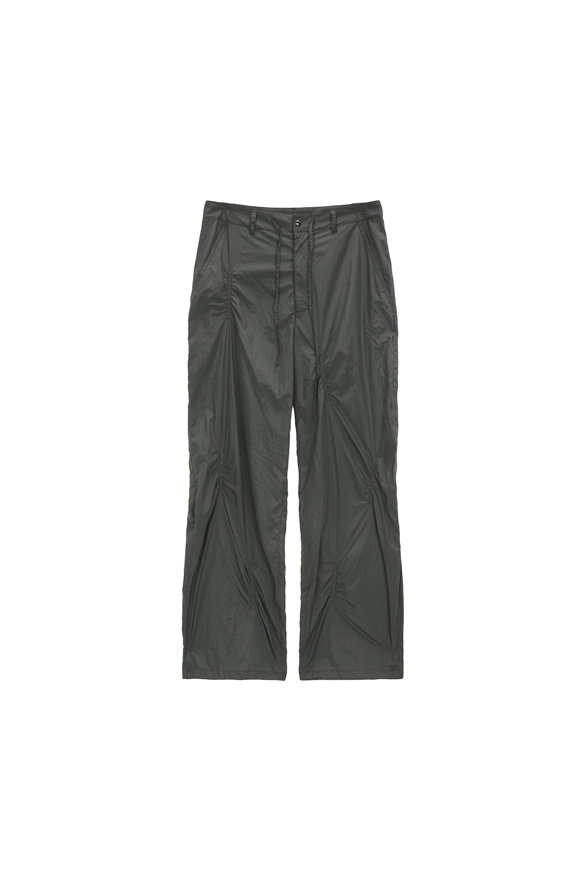 Matinkim Shirring Point Nylon Pants IN Khaki