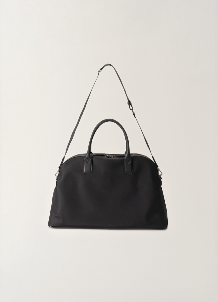 Nothing Written Nylon boston bag (Black)