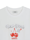 MLB Korea Summer Fruits Lifestyle Front Graphic Over Fit T-shirt