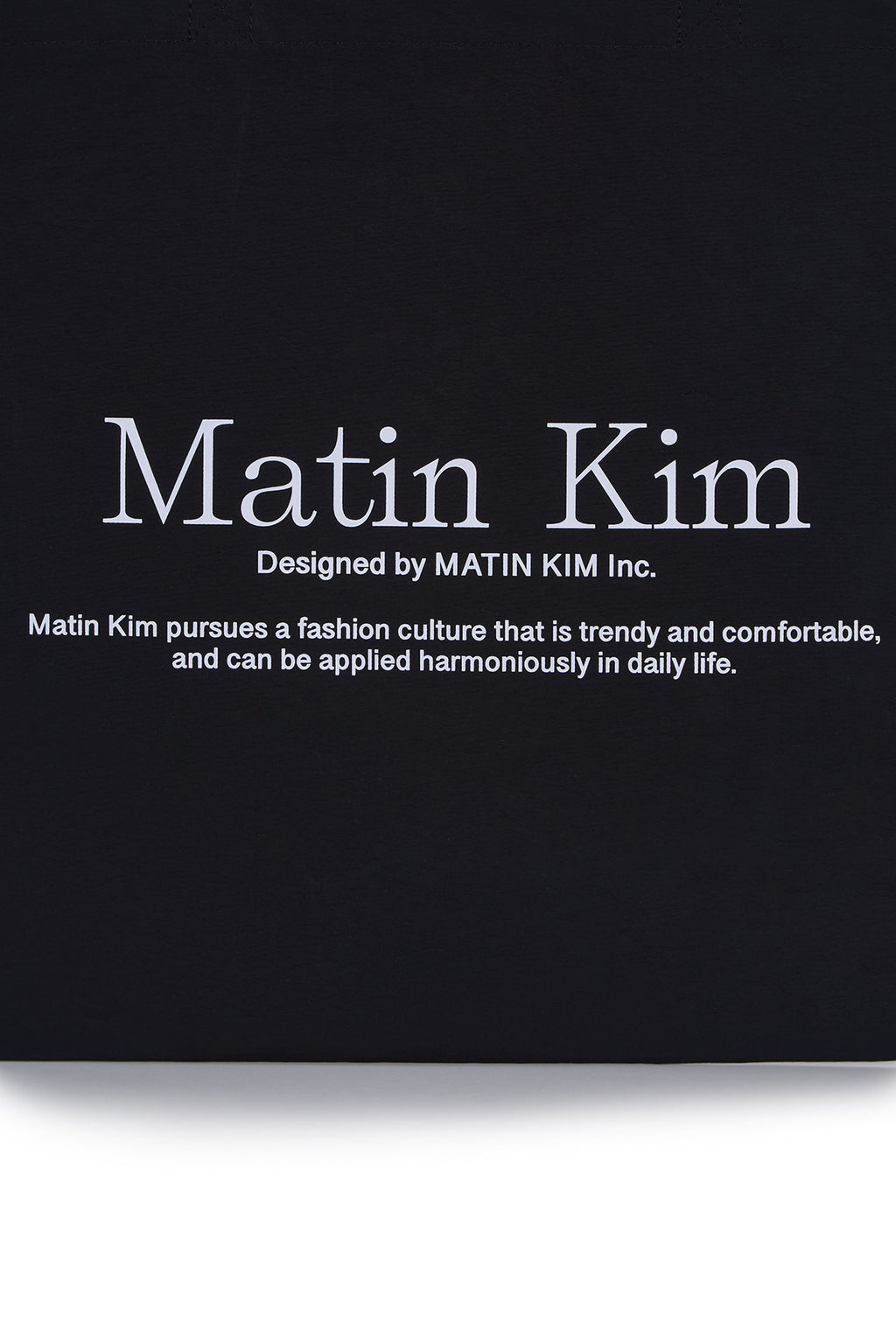 [matinkim] MATIN PALETTE ECOBAG IN BLACK