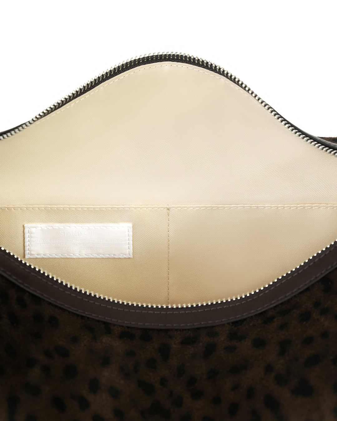 [standoil] Mushy Bag · Mushy Bag / Leopard Maron