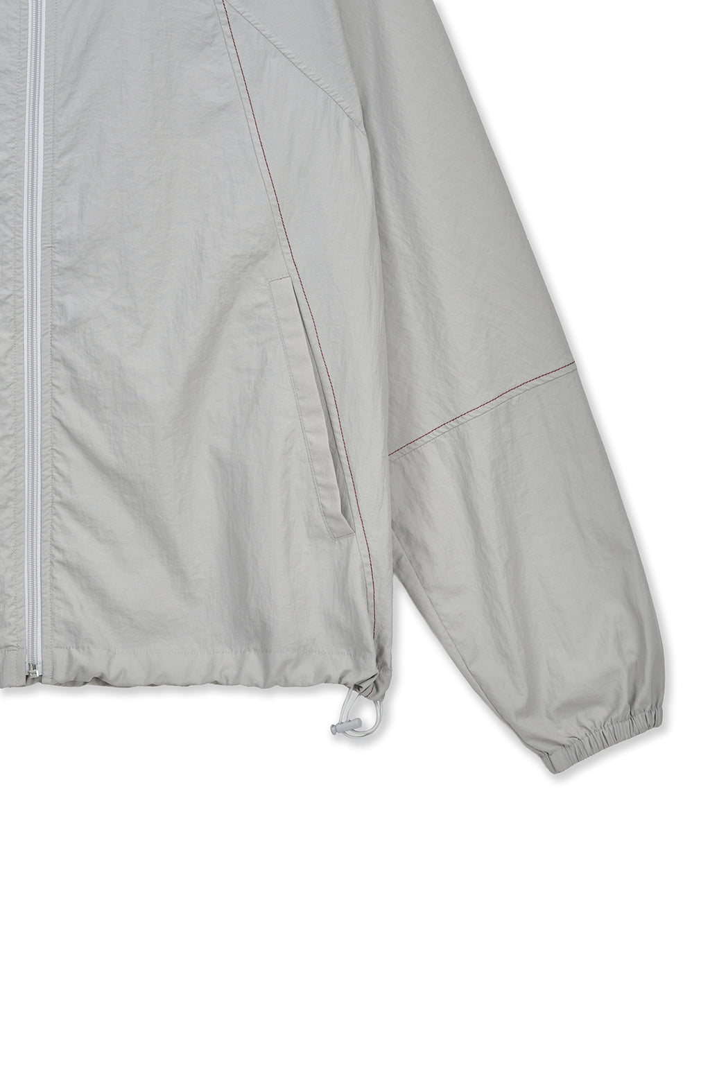 Matinkim Back Logo Hoody Wind Breaker IN Light Beige