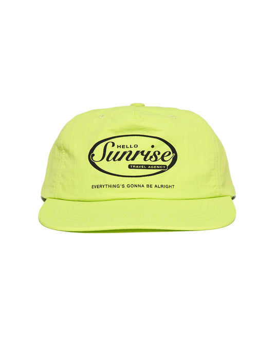 HS OVAL Logo 5Panel Cap_Lemon Yellow