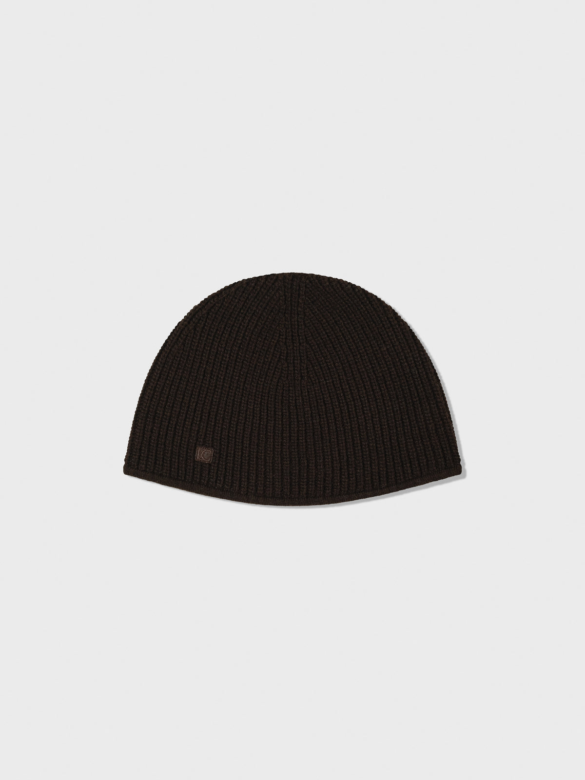 Low Classic Wool Bucket Beanie Dark Brown