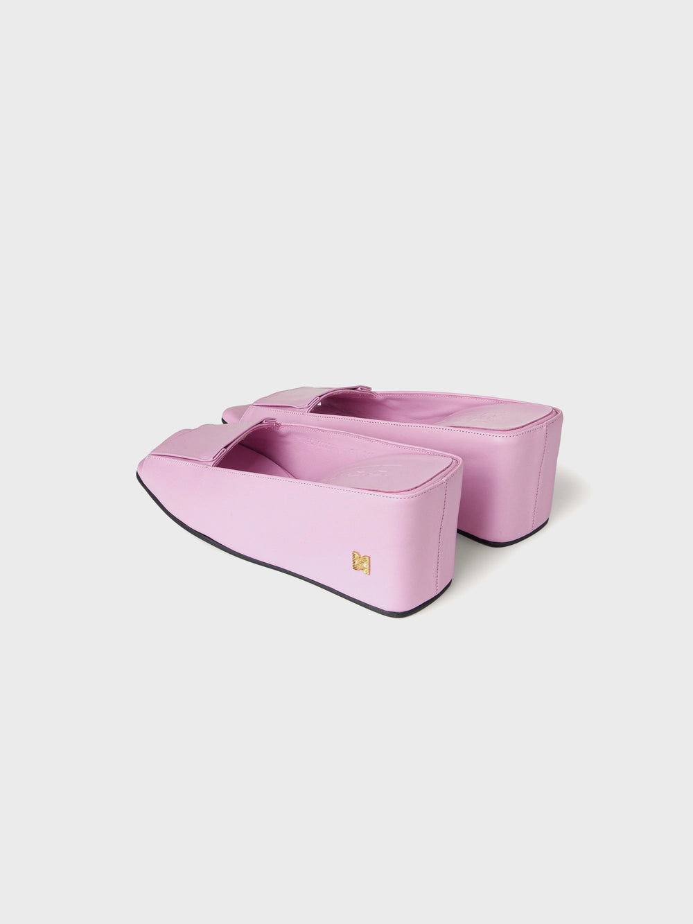 EENK Folded Wedge Heels - Pink