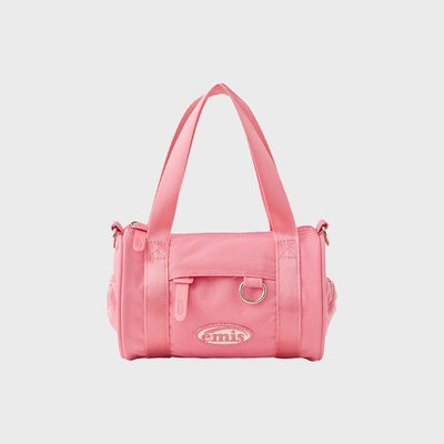 MINI CROSSED BODY CIRCULAR BAG-PINK