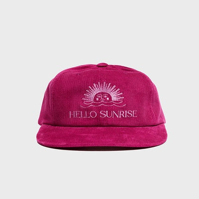 Corduroy OG Logo 6Panel Cap Vintage Pink