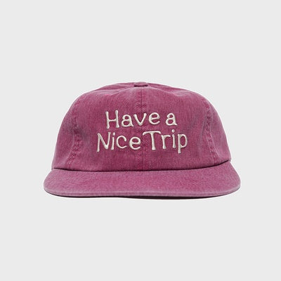 Have a Nice Trip Logo 6Panel Cap Burgundy