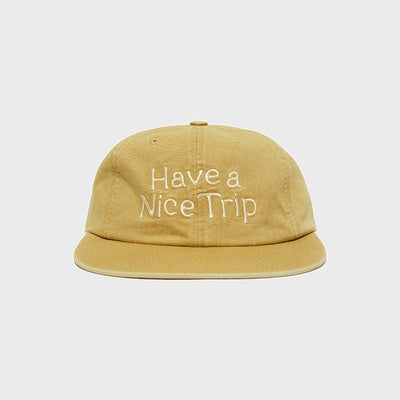 Have a Nice Trip Logo 6Panel Cap Mustard