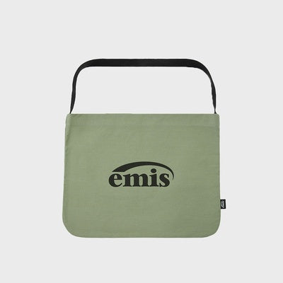 NEW LOGO COTTON ECO BAG-KHAKI