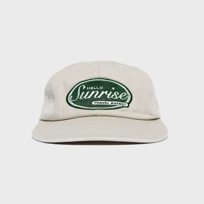 HS Oval Logo 6Panel Cap Beige