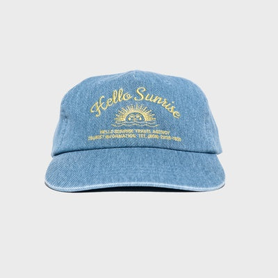 HS Travel Agency Logo 5Panel Cap Sky blue