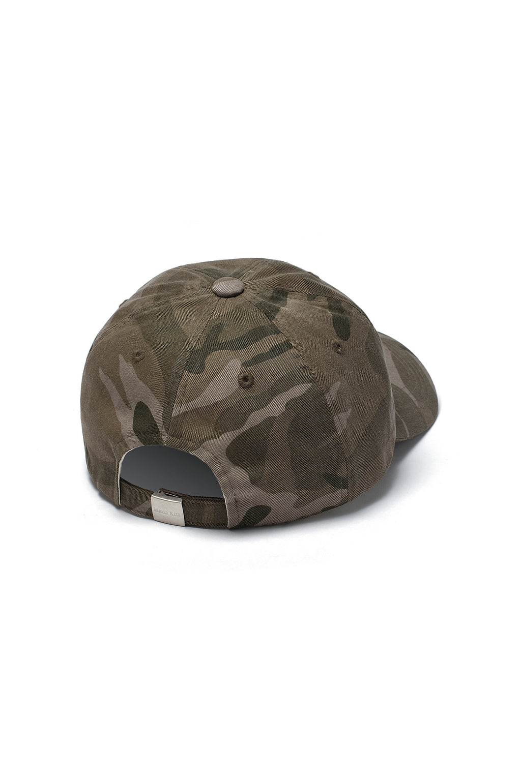 [matinkim] CAMOUFLAGE LOGO BALL CAP IN KHAKI