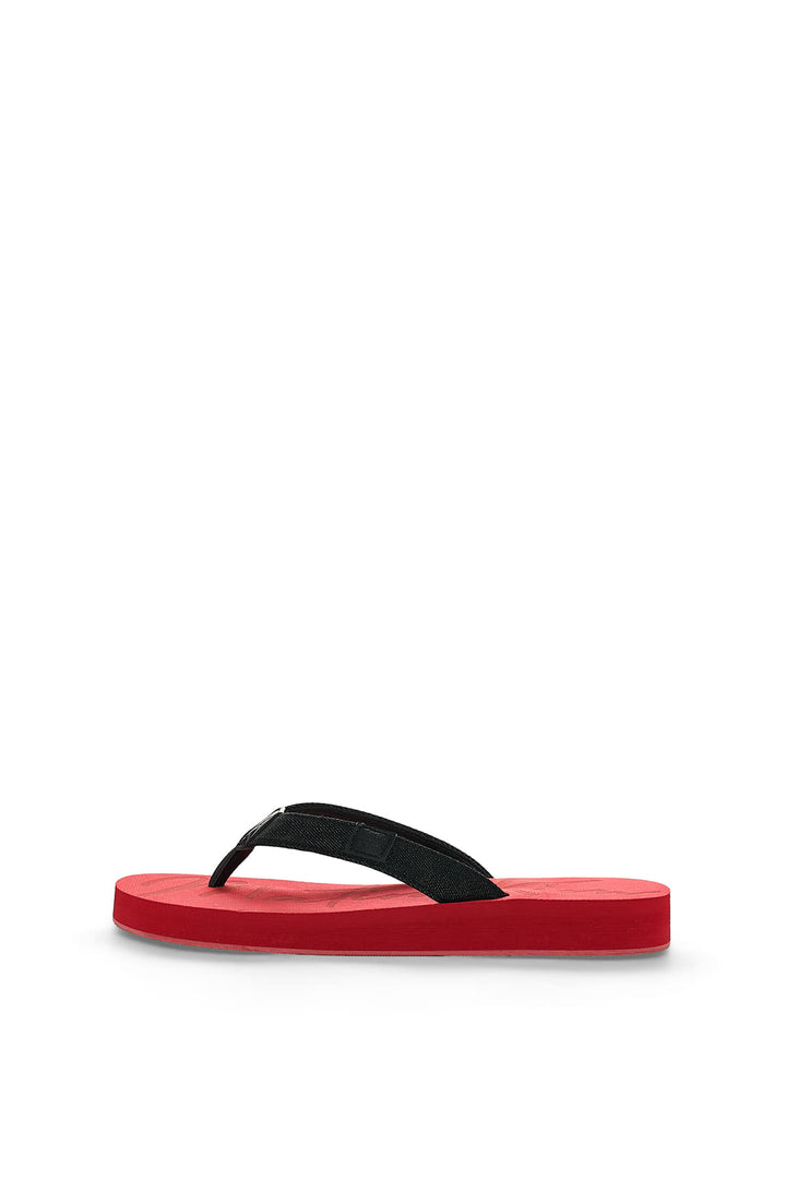 Matinkim Matin Denim Loop Flip Flop IN Red
