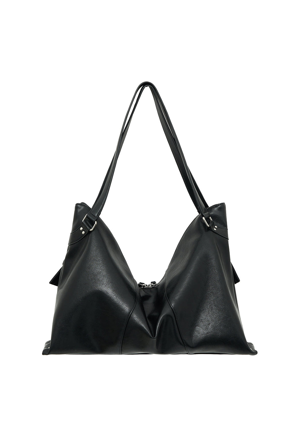 Matinkim Wide Nemo Big Shoulder Bag IN Black