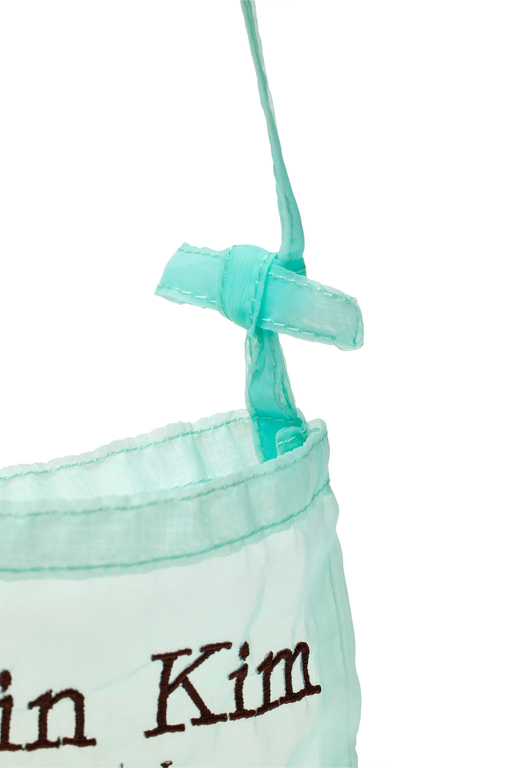 Matinkim Organza Mini Cross Bag IN Mint