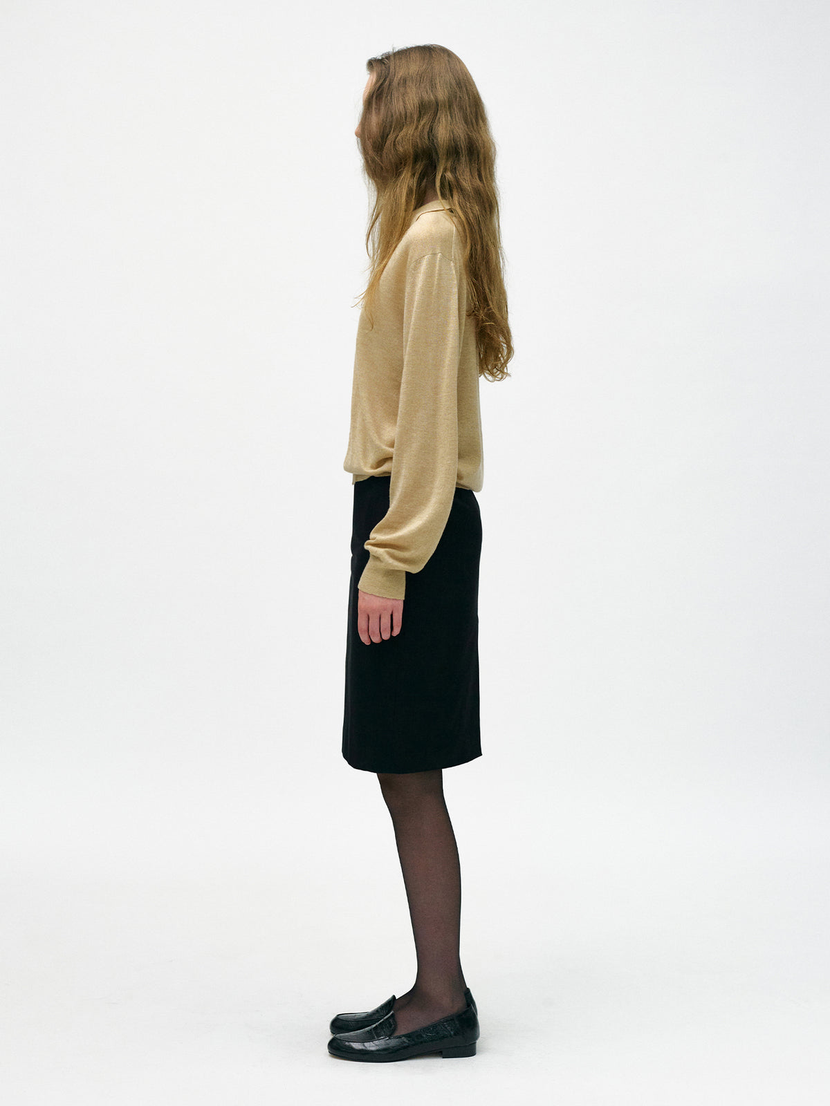 Nothing Written Vera collar knit (Camel)