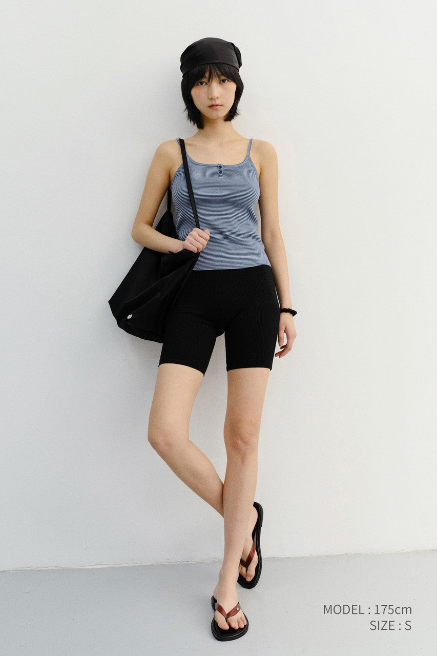 Dunst Petit Sleeveless Top Blue Stripe