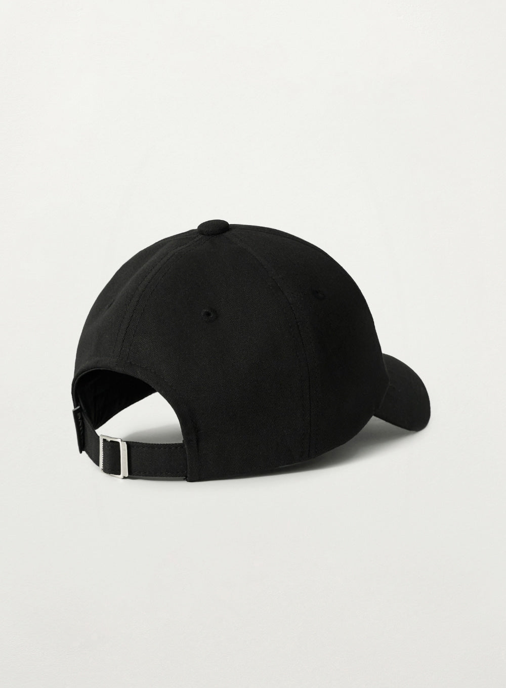 [satur] S Logo Vintage Casual Ball Cap - Black