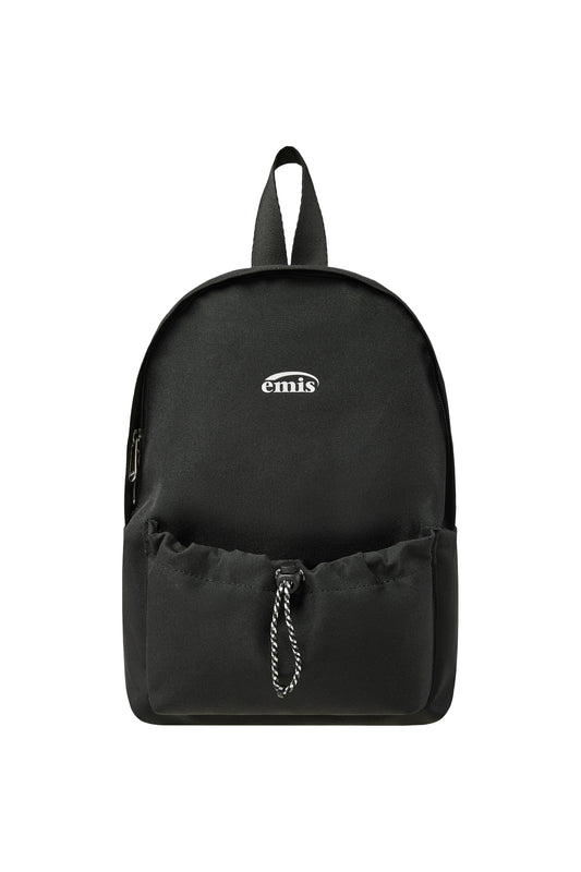 STRING DAY BACKPACK-BLACK