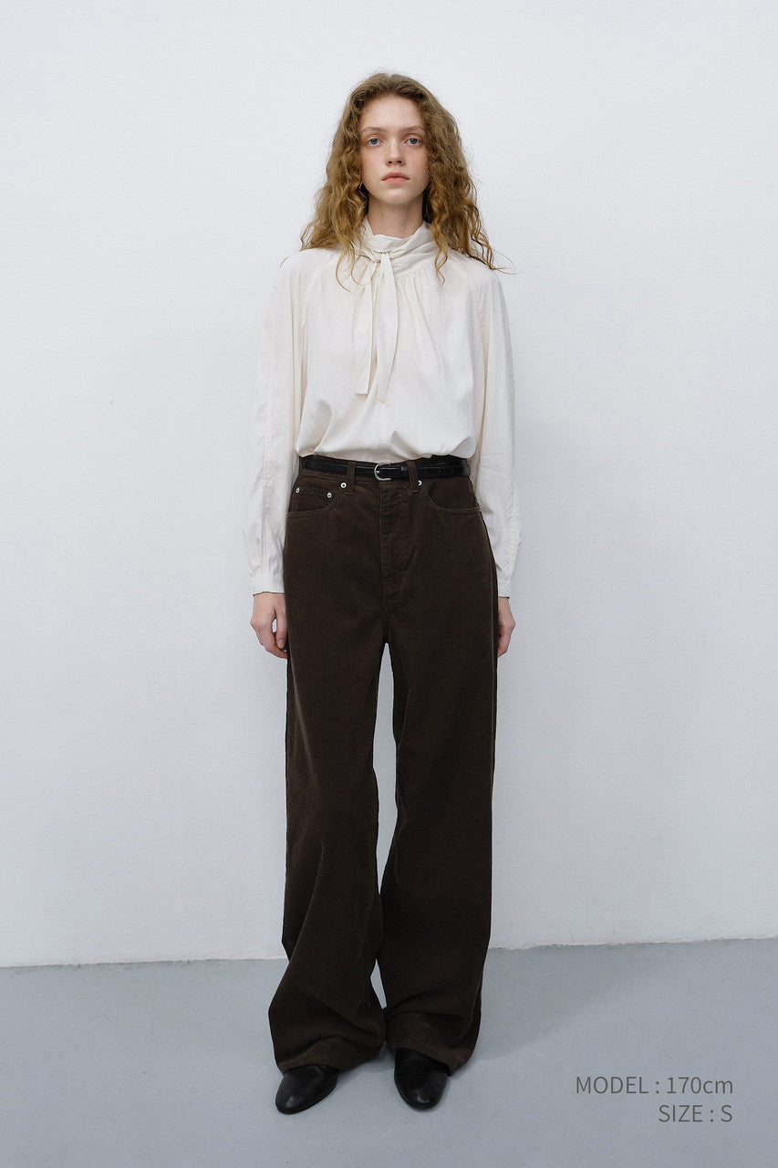 Dunst 90S Wide Corduroy Jeans Brown