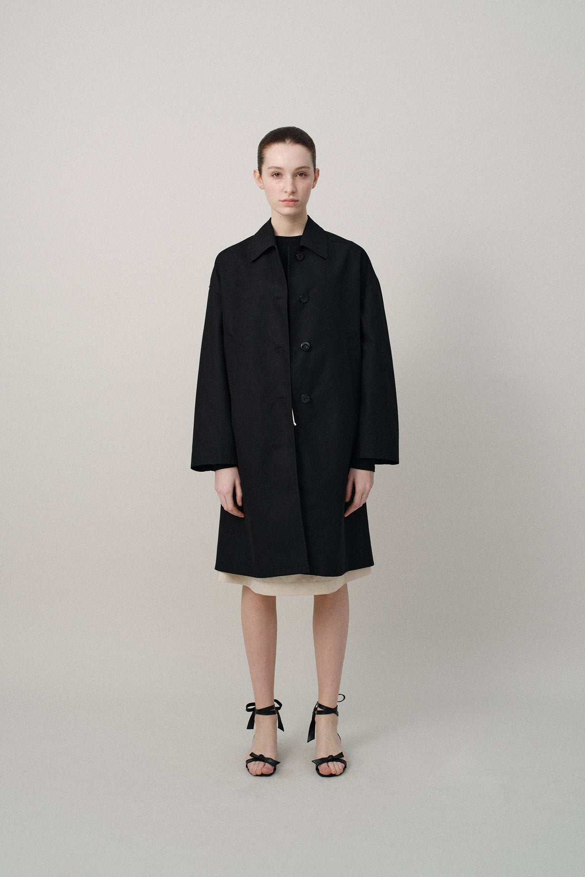 Nothing Written Harri mac coat (Black)