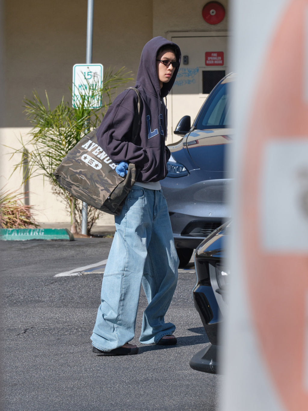 [Low Classic] Oversized Jeans_Light Blue