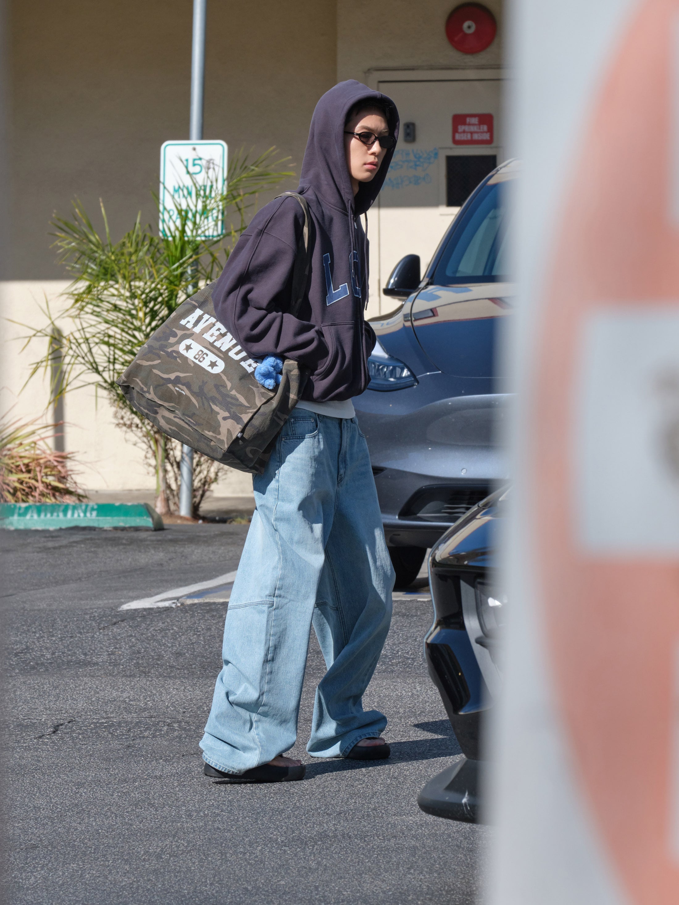 [Low Classic] Oversized Jeans_Light Blue
