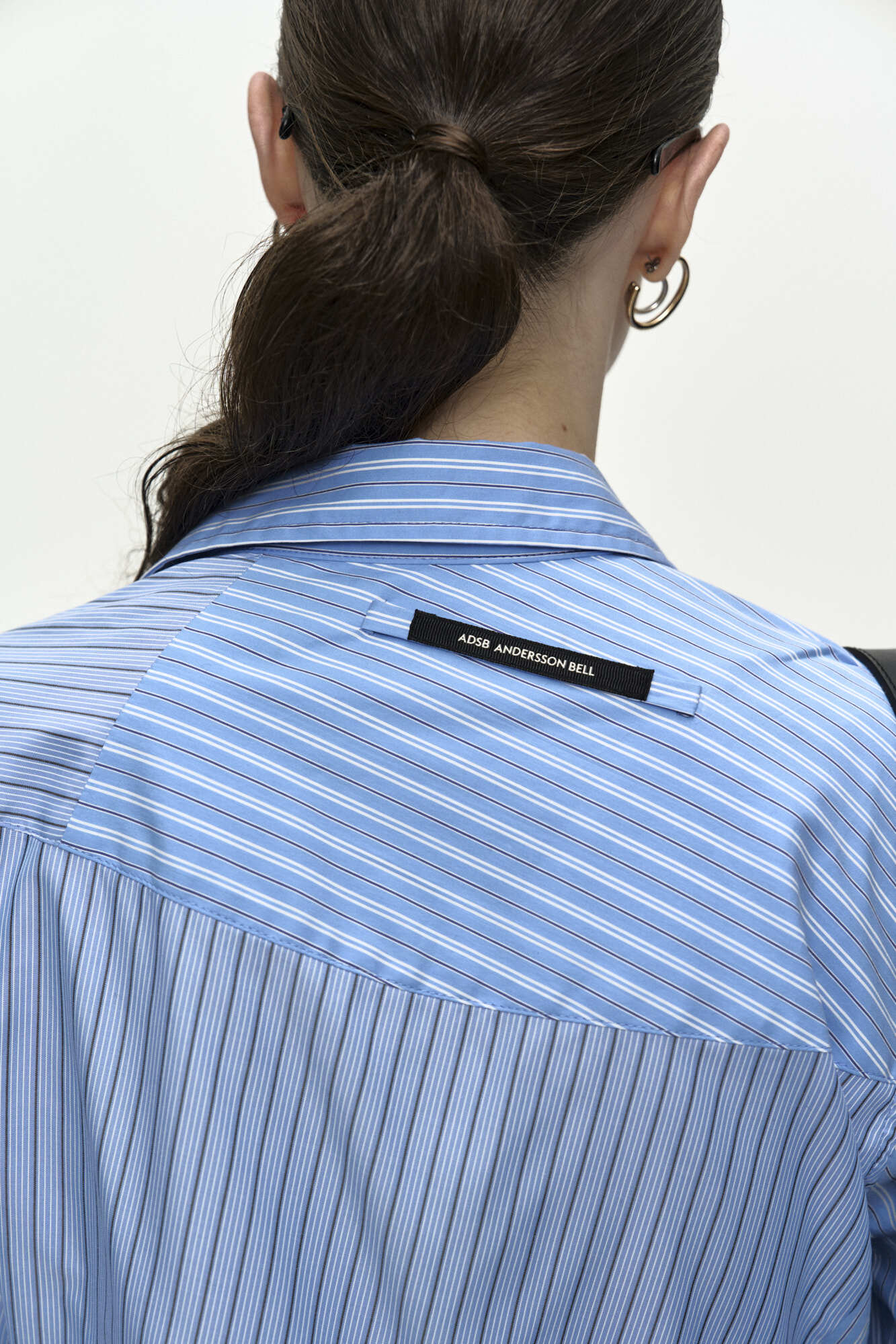 Andersson Bell Breeze Striped Twist-Tuck Shirt