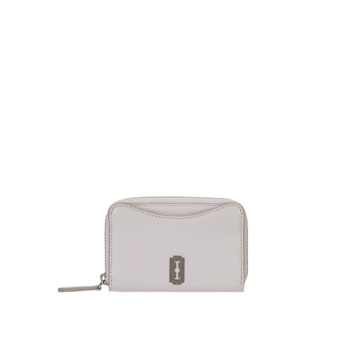 Vunque Halfmoon Wave Zipper Card Wallet Ivory