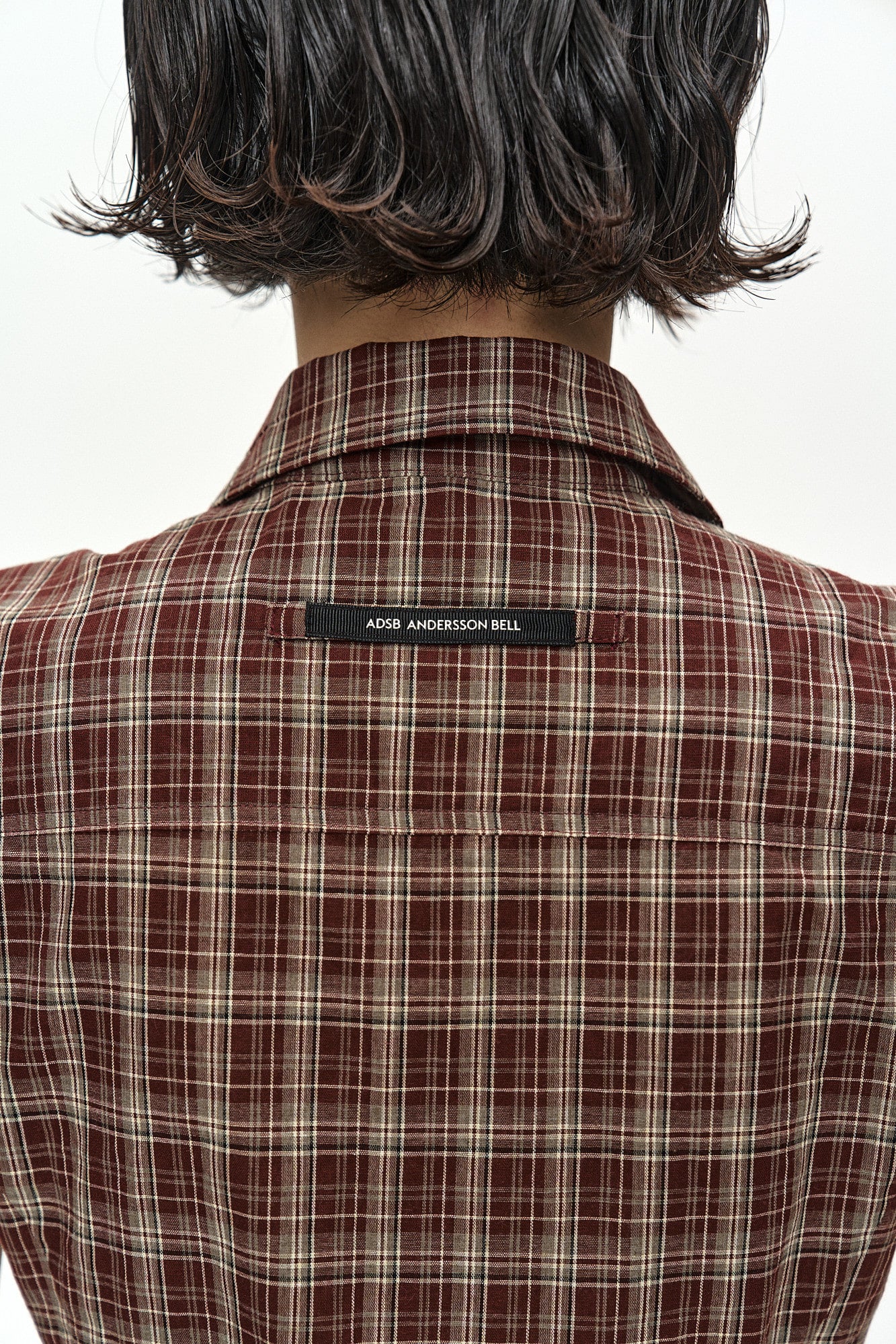 Andersson Bell Check Sleeveless Shirt