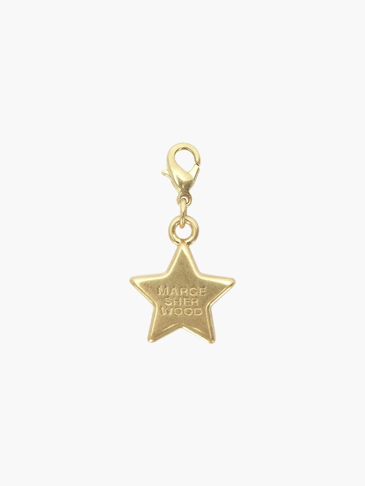 Margesherwood Star Pendant Charm antiqued gold